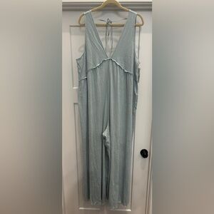 American Eagle Outfitters Light Blue Jumpsuit